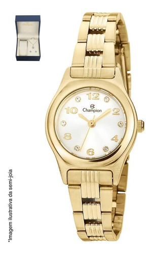 Relógio Feminino Champion Dourado Ch24991w