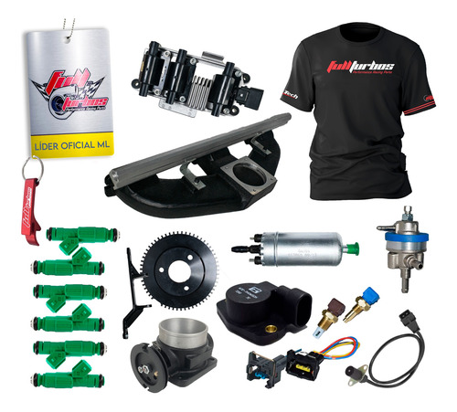 Kit Para Injeções Programáveis Opala 6c S/ Fueltech +12x S/j