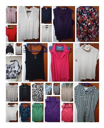 Lote De Ropa Usada Blusas Talla M