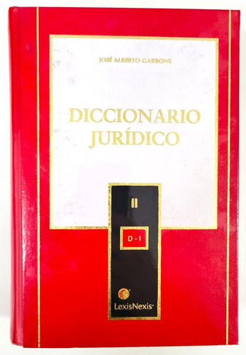 Diccionario Jurídico. 4 Tomos Enc. / Garrone, José A.