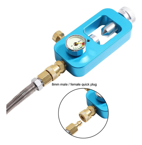 Adaptador De Buceo Con 2 Válvulas Adaptador De Llenado