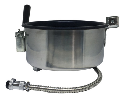 Panela Avulsa Pipoqueira Eletrica Pipoca Doce Salgada Cor Preto