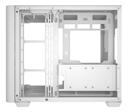 Gabinete Gamer Superframe Power Cube Cristal, Rgb, Sem Fans