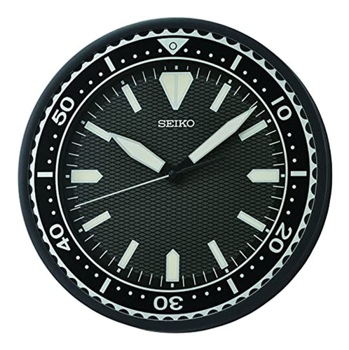 Seiko Reloj De Pared Con Esfera De Diseño Heritage De 12 Pul