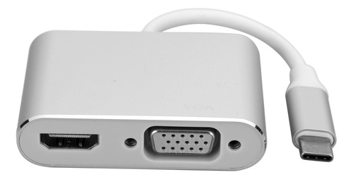 Adaptador Tipo C Hub A Vga Hdmi Dvi Displayport/3.1 Ethernet