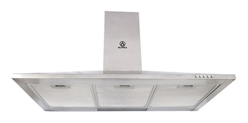 Campana extractora de cocina Supra CM ac. inox. 90cm plateada 120V