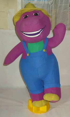 Juguete Muñeco Barney Inflable 50 Cm Alto Original Mattel