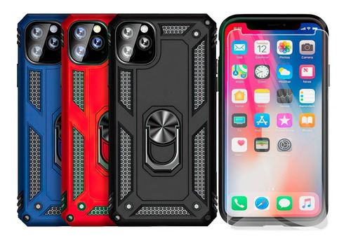 Funda Cronox Para iPhone 11 Pro Max Uso Rudo Y Cristal