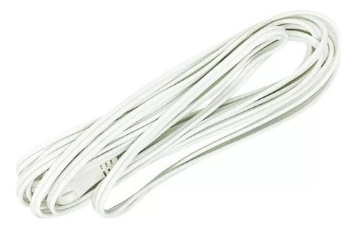 Extension Electrica Techtools Clavija Plana 8m Color Blanco
