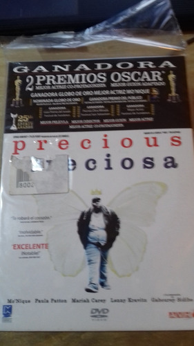 Pelicula Dvd Preciosa, Precious, Original (Usado)