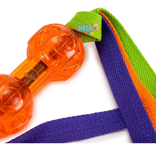 Juguete Para Perro Pesa Con Cintas Color Surtido