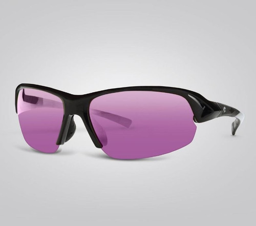 Lentes De Sol Eagle Eyes® Force Black/pink Color De La Lente Lila Color De La Varilla Negro Diseño Ocean