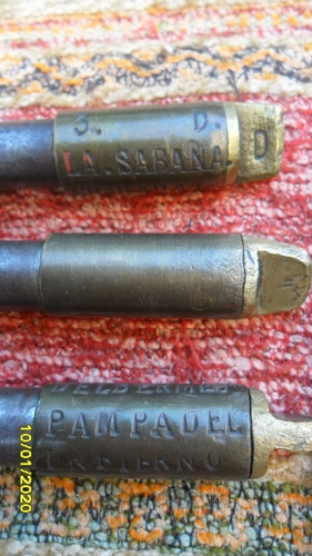 Antiguos Palo Staff Ferrocarril $ C/u