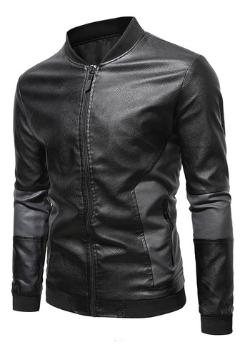 Chaqueta De Forro Polar G Coat Leather Plus Para Hombre, Cha