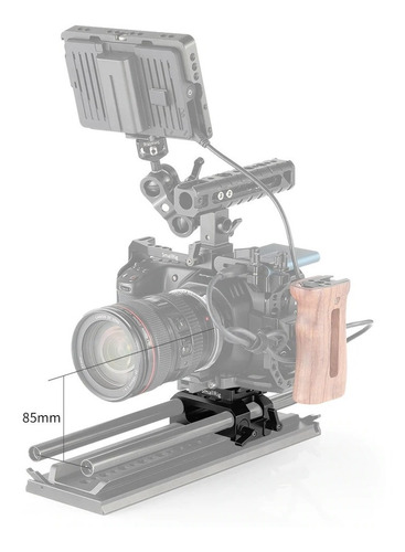 Imagem 4 de 5 de Smallrig Baseplate Blackmagic Pocket 4k/6k (pronta Entrega)