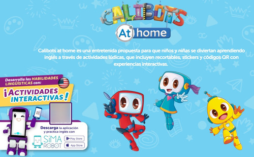 Caligrafix - Calibots At Home Tomo 1: Colors