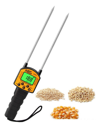 Medidor De Humedad De Grano Ar991 Digital Lcd Para 14 Tipos
