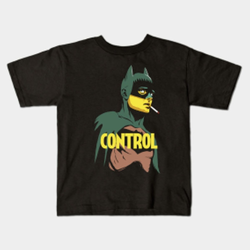 Remera Freekomic Batman Niño Jóvenes Y Adulto Negra A 8