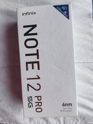 Celular Infinix Note 12 Pro 5g (caixa Original) Branco (Usado)