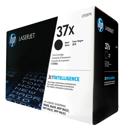 Toner Hp 37x (cf237x) Negro