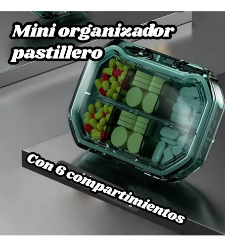 Mini Organizador Pastillero Al Detal En 4 Y Al Mayor En 3