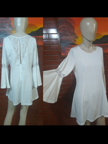 Vestido Blanco Fiesta Comunión Bautizmo