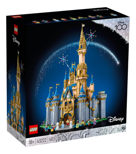 Lego Disney Castillo Disney 100 Aniversario 43222 - 4837 Pz