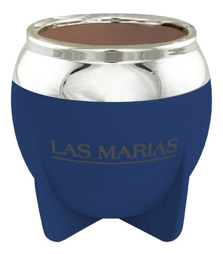 Imagen 1 de 1 de Mate Las Marías Azul Modelo Pampa