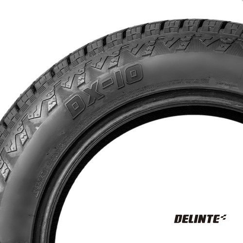 2 Pneu 235/75 15 A/t Ranger Hilux Blazer L200 Delinte Dx10
