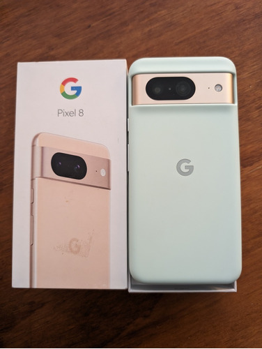 Google Pixel 8 Rosa Libre De Fabrica 128gb Con Funda Mint 