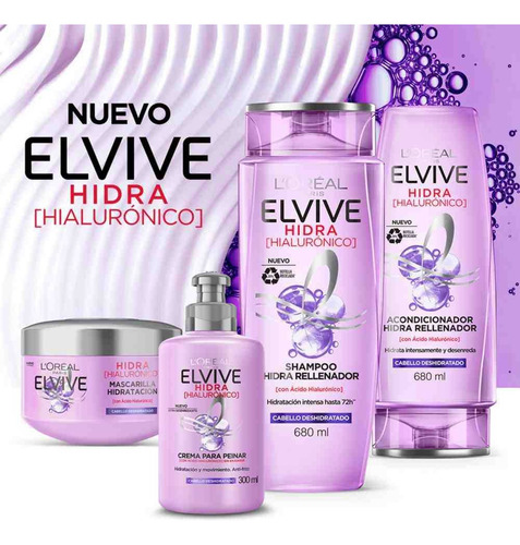 Acondicionador Elvive Hidra Hialurónico 680ml