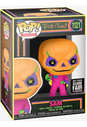 Funko Pop Movies Trick R Treat Sam Blacklight 1121 Hot Topic