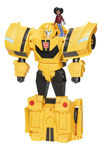 Transformers Toys Earthspark Spin Changer Bumblebee - Figur.