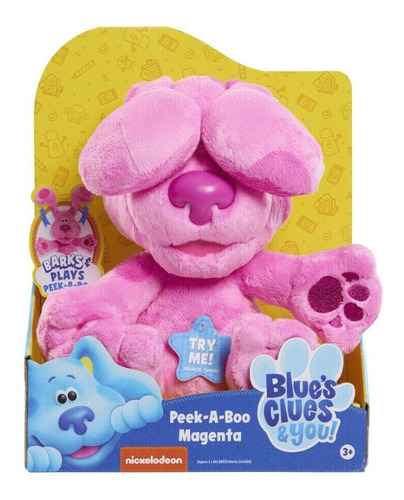 Peluche Blue's Clues & You! Peek-a-blue, Perro Interactivo 