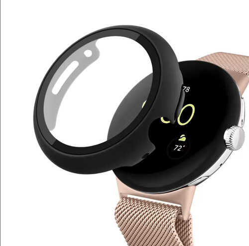 Funda + V. Templado Pc Generica Para Reloj Google Pixel 1/2