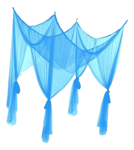 Dosel De Cama Con 4 Postes En Las Esquinas, Red Para Cama De