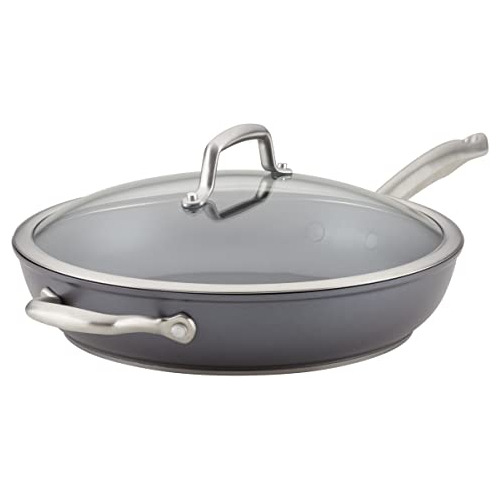 Accolade Forged Hard Anodized Nonstick Deep Frying Pan ...