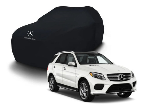 Capa Automotiva Mercedes Gle 350d Tecido Helanca Cor Preta