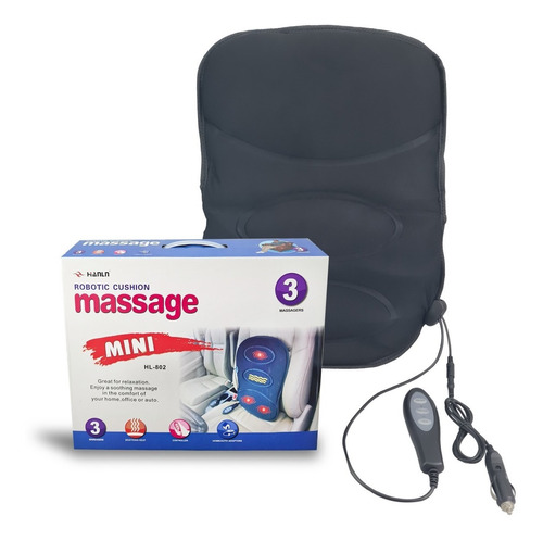 Mini Massage Masajeador Para Asiento Para Casa O Auto