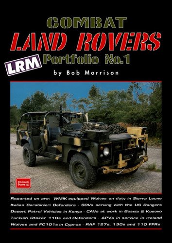 Libro: En Ingles Combat Land Rovers Portfolio No.1 Military