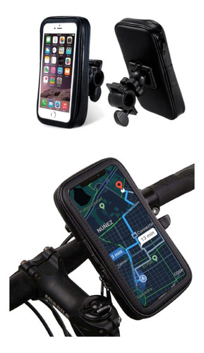 Soporte Teléfono Bicicleta Moto Gps Waterproof Grande
