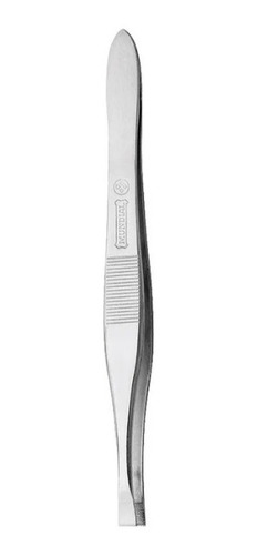 Imagem 1 de 3 de Pinça 9 Cm Ponta Reta Classic Aço Inox Sobrancelha Mundial