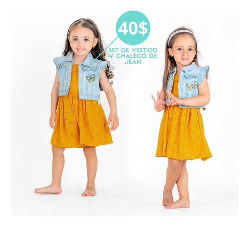 Vestido De Niña, Set De Niña, Conjunto, Minebabys