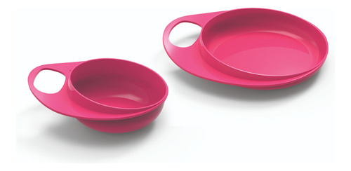 Set Plato Y Bowl Bebé Apto Microondas Libre Bpa