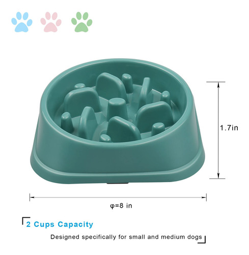 Puzle Antideslizante Slow Feeder Dog Bowl Upsky Para Perros