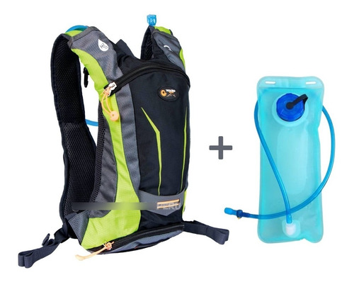 Mochila Hidratación Con Bolsa Agua Camelback (verde)