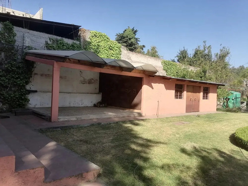 Excelente Casa Y Bodegas En San Miguel Ajusco 5241m2