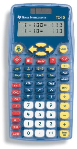 Calculadora Texas Instruments Ti-15 Explorer Para Primaria