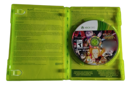 Naruto Shippuden Ultimate Ninja Storm Revolution Xbox 360