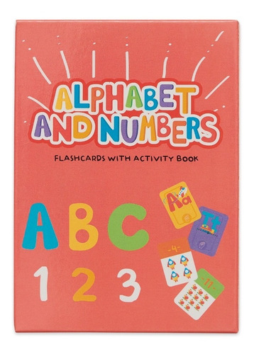 Cartas Didácticas En Ingles Alphabet And Numbers Para Niños